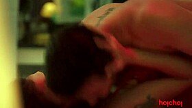 Rachel White and Riya Ren caught bending over for cheating doggystyle sex