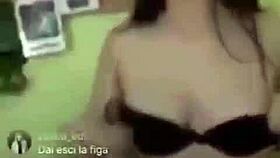 naughty italian babes show off their tits