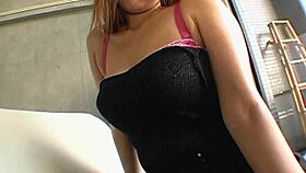 Japanese Mom Mayumi's Huge Tits Gush Milky Jizz After Doggystyle Pounding