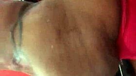 cherokee WORKS OUT on treadmill SHOWING off that BIG ebony ASS