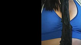 Rip my clothes in wife's wild striptease!