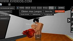 Fucking Hot Prostitute Ass Anal in Roblox Frenzy!