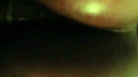 Juicy ebony amateur shakes massive ass in raw close-up POV