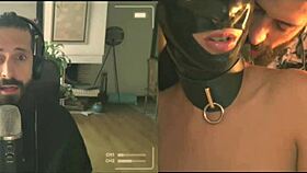 peel back the latex mask for erotic bdsm passion