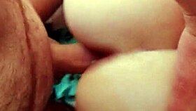 oh yeah, feel this milf's shaved pussy clench in doggy pov orgasm