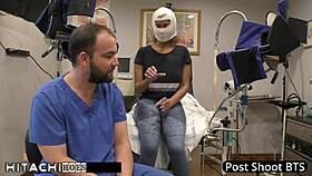 doctor forces freshman taylor ortega to explosive hitachi orgasm close-up