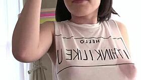 ui kinari savors passionate creampie climax with natural big tits