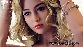 Yourdoll Blonde Ebony Beauty Deepthroat Monster Cock Fuck