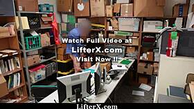 shane blair caught shoplifting stripped punished in lp office