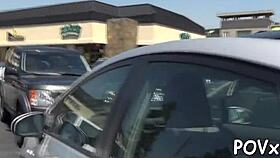 barely legal teens compete in sloppy blowjob and rough pussy fucking contest