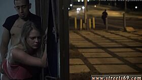 Bound teen pussy takes extreme domination creampie in vintage bondage style