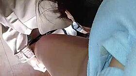 Slave Student, Dare to Lick Both Mistress Teachers' Pussies?