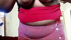 Chubby amateur sends wrong fat ass video teasing her hidden naughty side