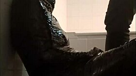 Sophie La Larve's Ultimate Mummy Bondage Blowjob Humiliation!