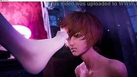 Alice's sexy feet get sucked passionately during steamy sex