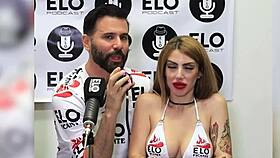 michu teases huge tits and ass in sexy casting interview