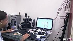 sexy tiny titted wife craves first huge bbc stretching her tight asshole