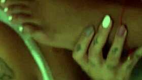 i catch my hot roommie on cam and seduce her shaved pussy into wild licking orgasms