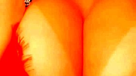 Hot brunette teases extreme with titsfuck buttplug anal play