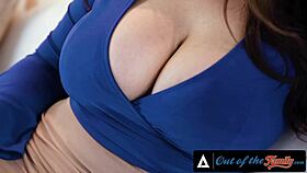 natasha nice's huge natural tits get begged sucking desperately