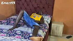 arab couple dives into rough submissive morning fuck session