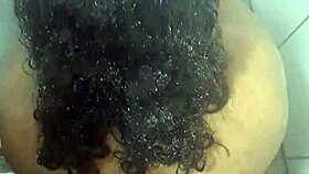 Babysitter tempts with her juicy curves