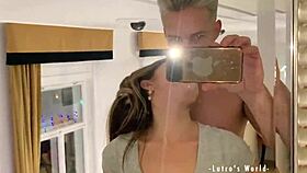 young amateur teen gives sloppy homemade pov blowjob craving hot cumshot