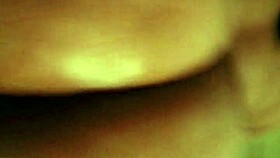 Juicy ebony amateur shakes massive ass in raw close-up POV