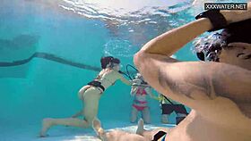 Hey, check out Eva Sasalka and Jason's underwater fuck session!