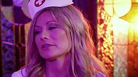 Whoa, busty mature milf nurse teases horny teen patient in steamy hospital roleplay