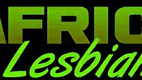 Ethnic african lesbians first dildo anal fucking homemade