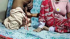 indian amateur couple with big tits and monster cock goes wild