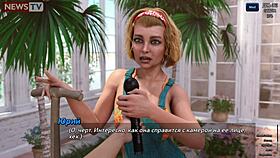 playing photo hunt with big tit ebony milf leads to outdoor titty fuck cumshot