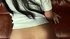 This cute 19-year-old Thai amateur eagerly takes massive white cock for explosive facial finish