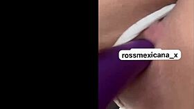 rossmexicana slides that dildo deep inside loving every thrust like a hot latina firecracker