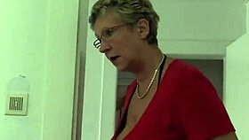 old milf with monster boobs ready for intense action