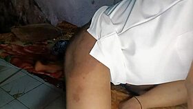 Village beauty's juicy pussy takes rough pounding on the cot teasingly?