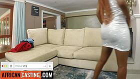 Tight Black Teen Pussy Drilled Deep In Emotional POV Missionary!