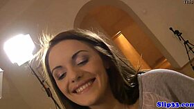 WOW! AMATEUR EUROBABE RIDES GERIATRIC BRITISH COCK POUNDING POV!