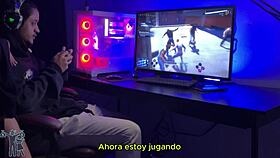 brazilian milf wife handjobs in femdom game competition