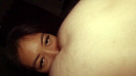 Filipin slut's ass rimmed before interracial double penetration pounding