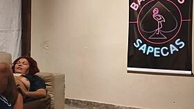 she lets him creampie her wet swollen pussy moaning loud