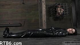 horny shaved slut sucks tight pussy fucked hardcore in intense action