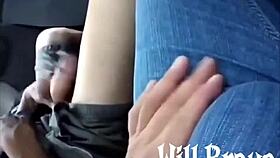 pauzudo stuffs me deep car ride public brazilian heat