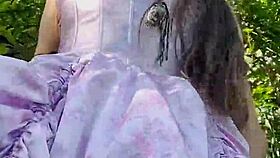 Hey, check out my outdoor tease in this sundress for session 2, it's so exposing and hot