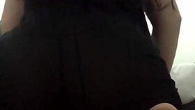 infiel milf lets me film her huge ass and gives sloppy amateur blowjob