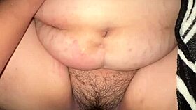 fucking this bbw milf neighbor's dripping hairy pussy got me hooked 🔥💦