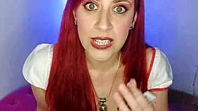 short dick patient begs sexy redhead nurse for her pro opinion on his tiny cock joi sph