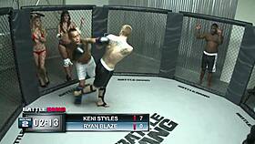 Feels so intense as Lexi Belle takes muscular Asian's huge cock deep