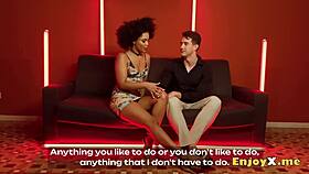 Brunette Kitchen Fantasy Turns Rough Cowgirl Pussy Ride